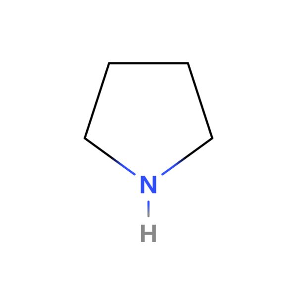 CAS 123-75-1 пирролидин формула